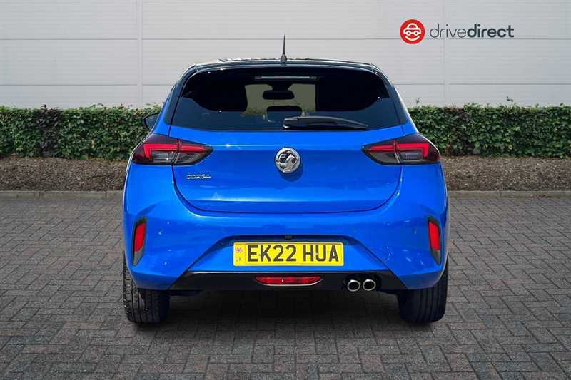 Vauxhall Corsa 1.2 Turbo Ultimate Hatchback Euro EK22HUA Blue #4