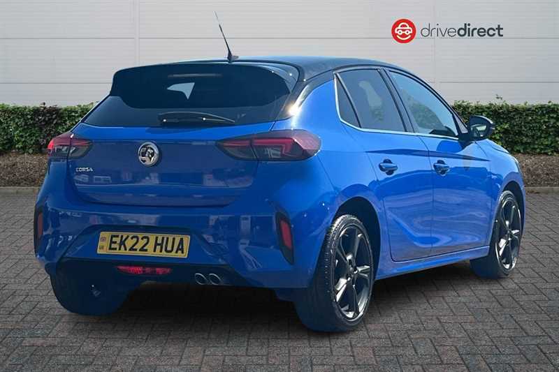 Vauxhall Corsa 1.2 Turbo Ultimate Hatchback Euro EK22HUA Blue #3