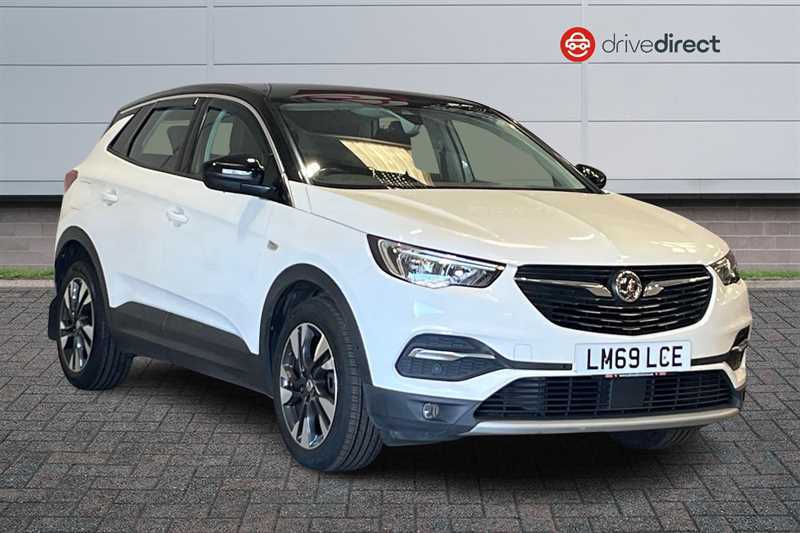Vauxhall Grandland X 1.2 Turbo Gpf Sport Nav Suv Euro White