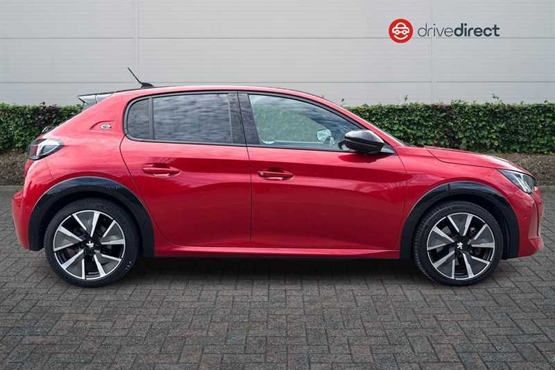 Peugeot e-208 50Kwh Gt Hatchback 136 Ps LV70XHB Red #2