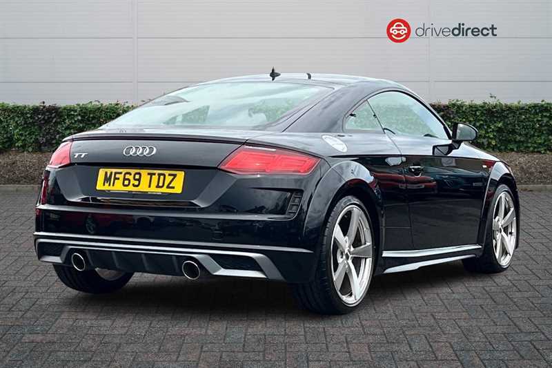 Audi TT 2.0 Tfsi 40 S Line Coupe S Tronic Euro MF69TDZ Black #3
