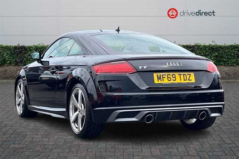 Audi TT 2.0 Tfsi 40 S Line Coupe S Tronic Euro MF69TDZ Black #5