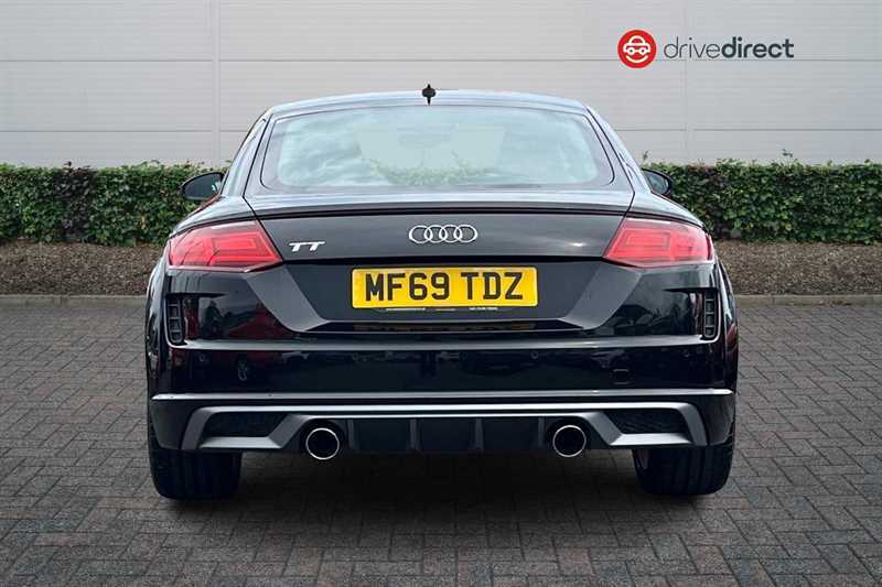Audi TT 2.0 Tfsi 40 S Line Coupe S Tronic Euro MF69TDZ Black #4