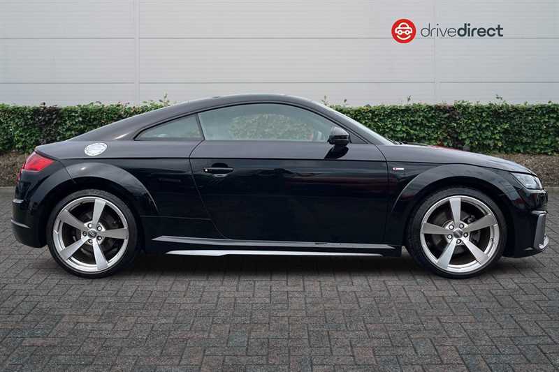 Audi TT 2.0 Tfsi 40 S Line Coupe S Tronic Euro MF69TDZ Black #2