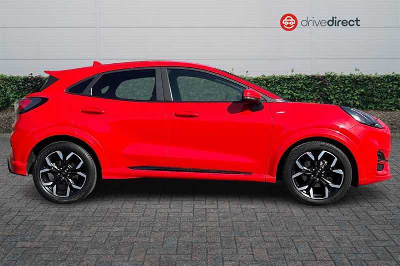Ford Puma 1.0T Ecoboost Mhev St-line X Suv WP21OVK Red #2