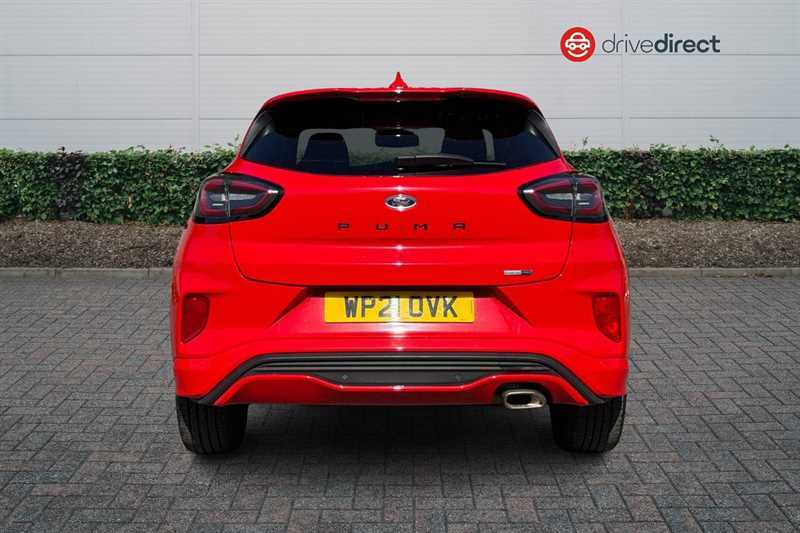 Ford Puma 1.0T Ecoboost Mhev St-line X Suv WP21OVK Red #4