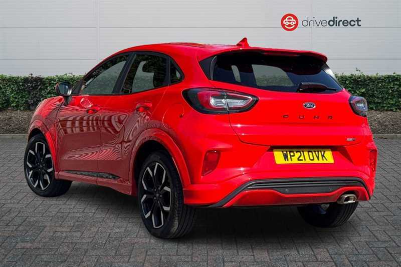 Ford Puma 1.0T Ecoboost Mhev St-line X Suv WP21OVK Red #5