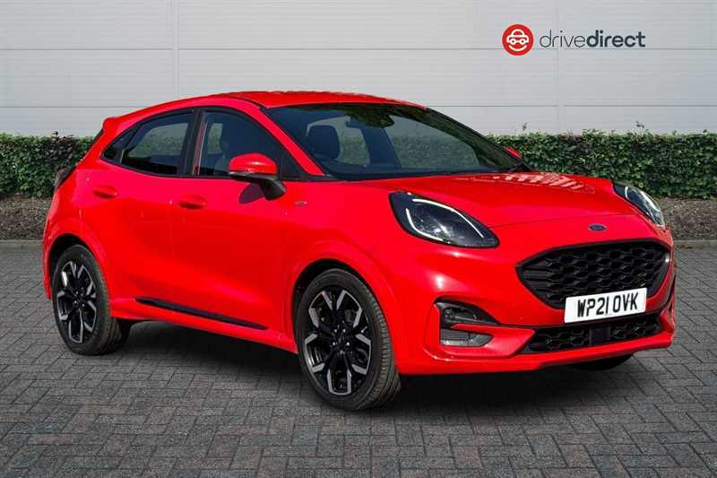 Ford Puma 1.0T Ecoboost Mhev St-line X Suv Red