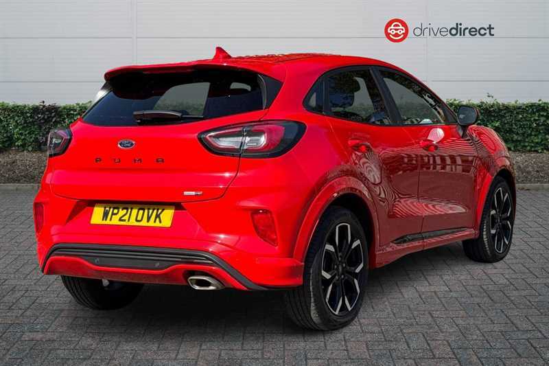 Ford Puma 1.0T Ecoboost Mhev St-line X Suv WP21OVK Red #3