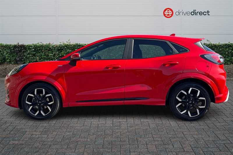 Ford Puma 1.0T Ecoboost Mhev St-line X Suv WP21OVK Red #6