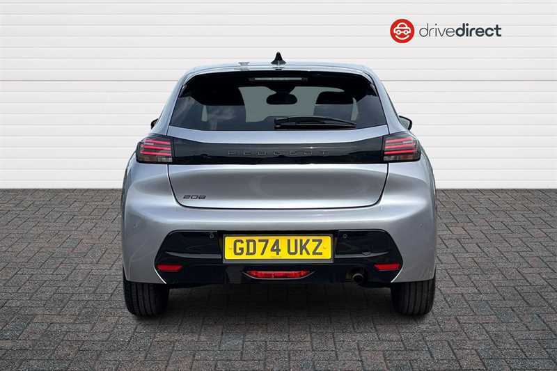 Peugeot 208 1.2 Puretech Allure Hatchback Eu GD74UKZ Grey #4