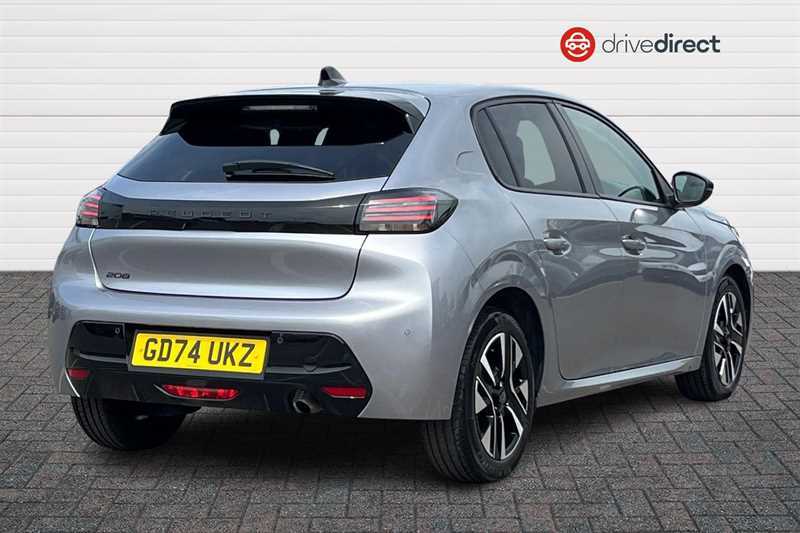 Peugeot 208 1.2 Puretech Allure Hatchback Eu GD74UKZ Grey #3