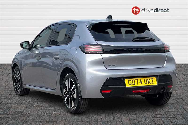 Peugeot 208 1.2 Puretech Allure Hatchback Eu GD74UKZ Grey #5