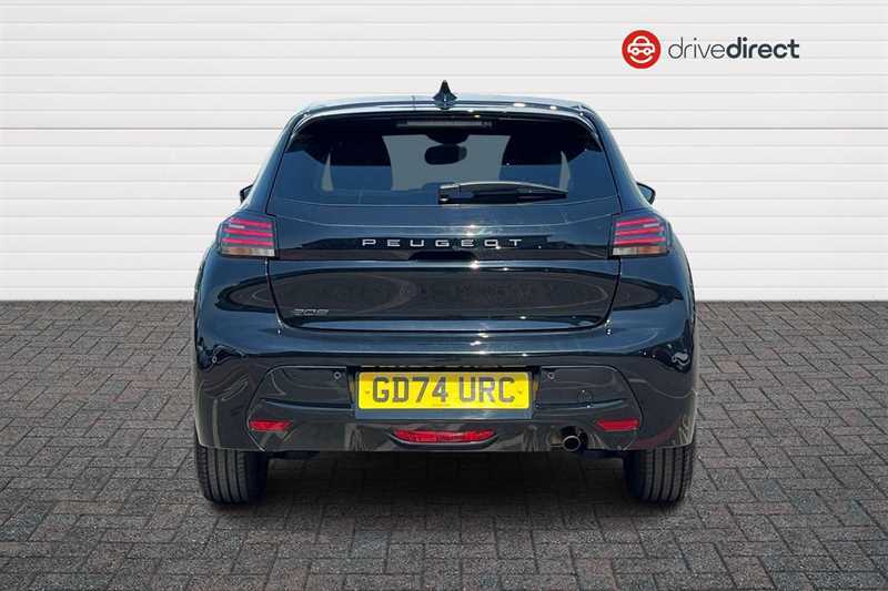 Peugeot 208 1.2 Puretech Allure Hatchback Eu GD74URC Black #4