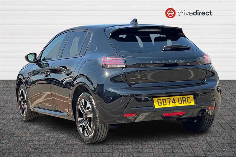 Peugeot 208 1.2 Puretech Allure Hatchback Eu GD74URC Black #5