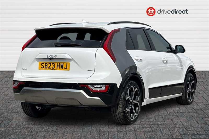 Kia Niro 1.6H Gdi 4 Suv Hybrid Dct Euro 6 Ss SB23HWJ White #3