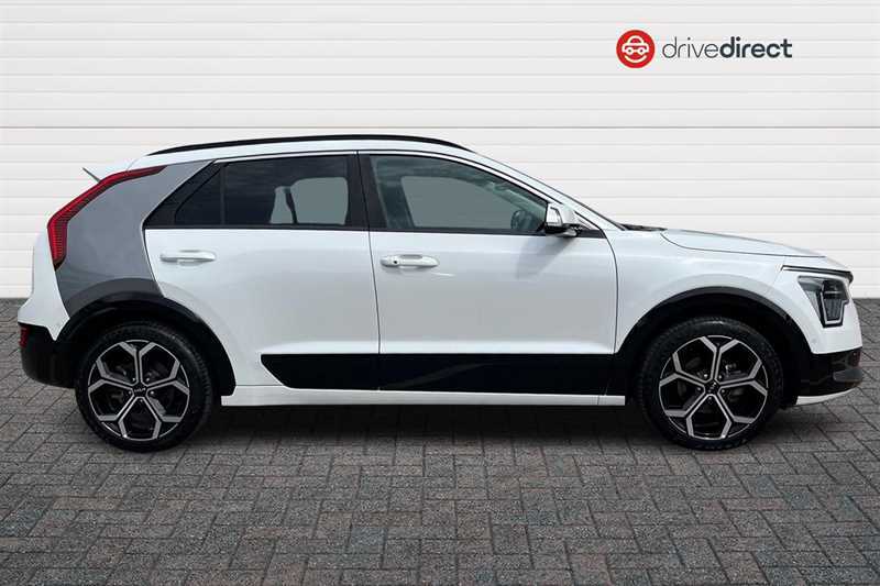 Kia Niro 1.6H Gdi 4 Suv Hybrid Dct Euro 6 Ss SB23HWJ White #2