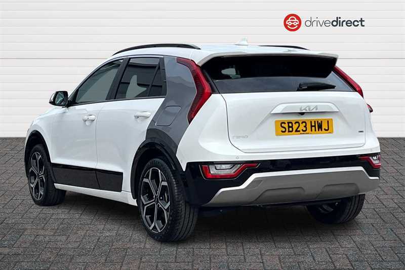 Kia Niro 1.6H Gdi 4 Suv Hybrid Dct Euro 6 Ss SB23HWJ White #5