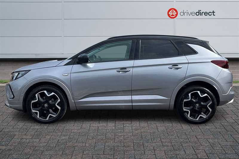 Vauxhall Grandland 1.2 Turbo Ultimate Suv Euro 6 Ss SL23EZG Grey #6