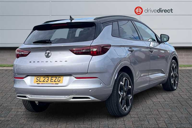 Vauxhall Grandland 1.2 Turbo Ultimate Suv Euro 6 Ss SL23EZG Grey #3