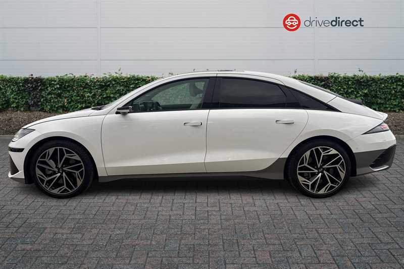 Hyundai Ioniq 6 77.4Kwh Ultimate Saloon 228 Ps WA74FXH White #6