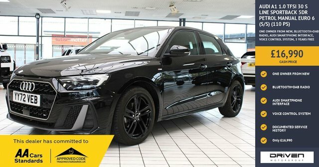 Audi A1 1.0 Tfsi 30 S Line Sportback Eur Black