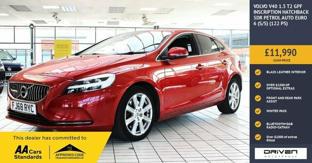Volvo V40 1.5 T2 Gpf Inscription Hatchback E Red