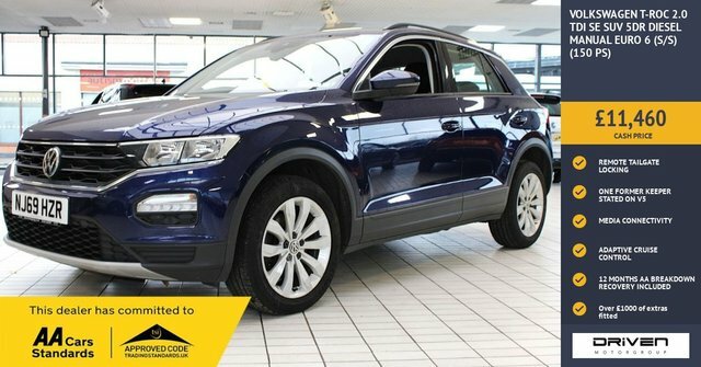 Volkswagen T-Roc 2.0 Tdi Se Suv Euro 6 S S 150 Blue