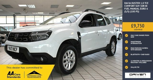 Dacia Duster 1.0 Tce Comfort Suv Bi Fuel Euro 6 S S White