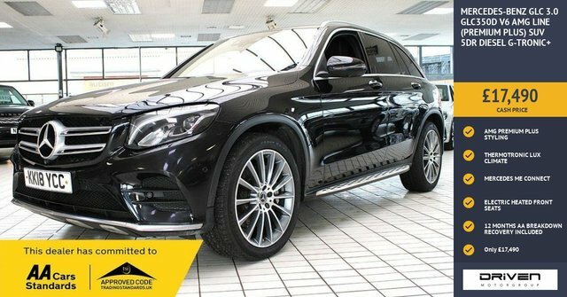 Mercedes-Benz GLC Class 3.0 Glc350d V6 Amg Line Premium Plus Suv Die Black
