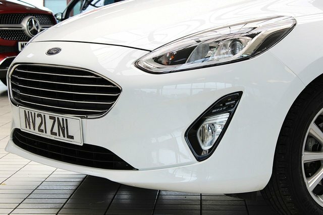Ford Fiesta 1.0T Ecoboost Mhev Titanium Hatchback M NV21ZNL White #3