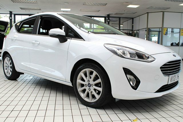 Ford Fiesta 1.0T Ecoboost Mhev Titanium Hatchback M NV21ZNL White #6
