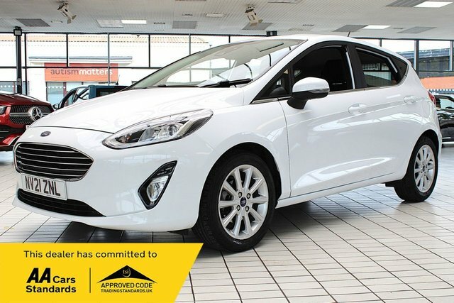 Ford Fiesta 1.0T Ecoboost Mhev Titanium Hatchback M NV21ZNL White #2
