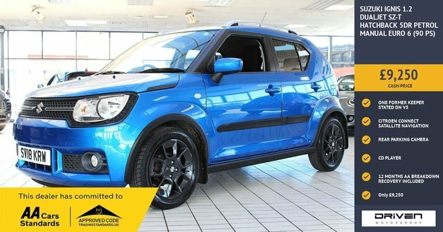 Suzuki Ignis 1.2 Dualjet Sz-t Hatchback Euro Blue