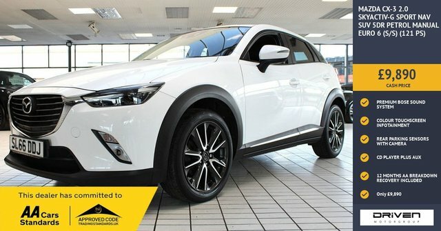 Mazda CX-3 2.0 Skyactiv-g Sport Nav Suv Eur White