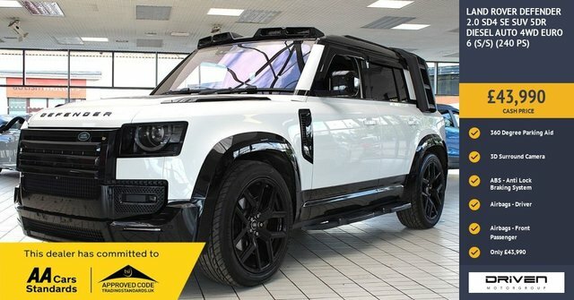 Land Rover Defender 2.0 Sd4 Se Suv 4Wd Euro 6 S S 2 White