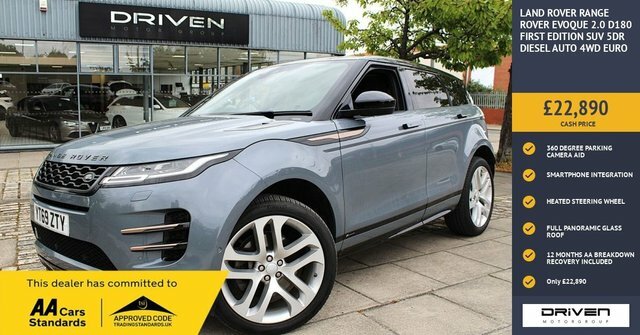 Land Rover Range Rover Evoque 2.0 D180 First Edition Suv 4Wd Eur Grey
