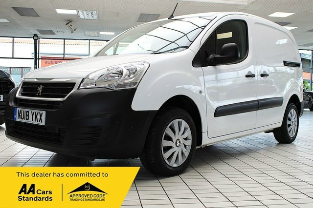 Peugeot Partner 1.6 Bluehdi 854 Professional Panel Van White #2