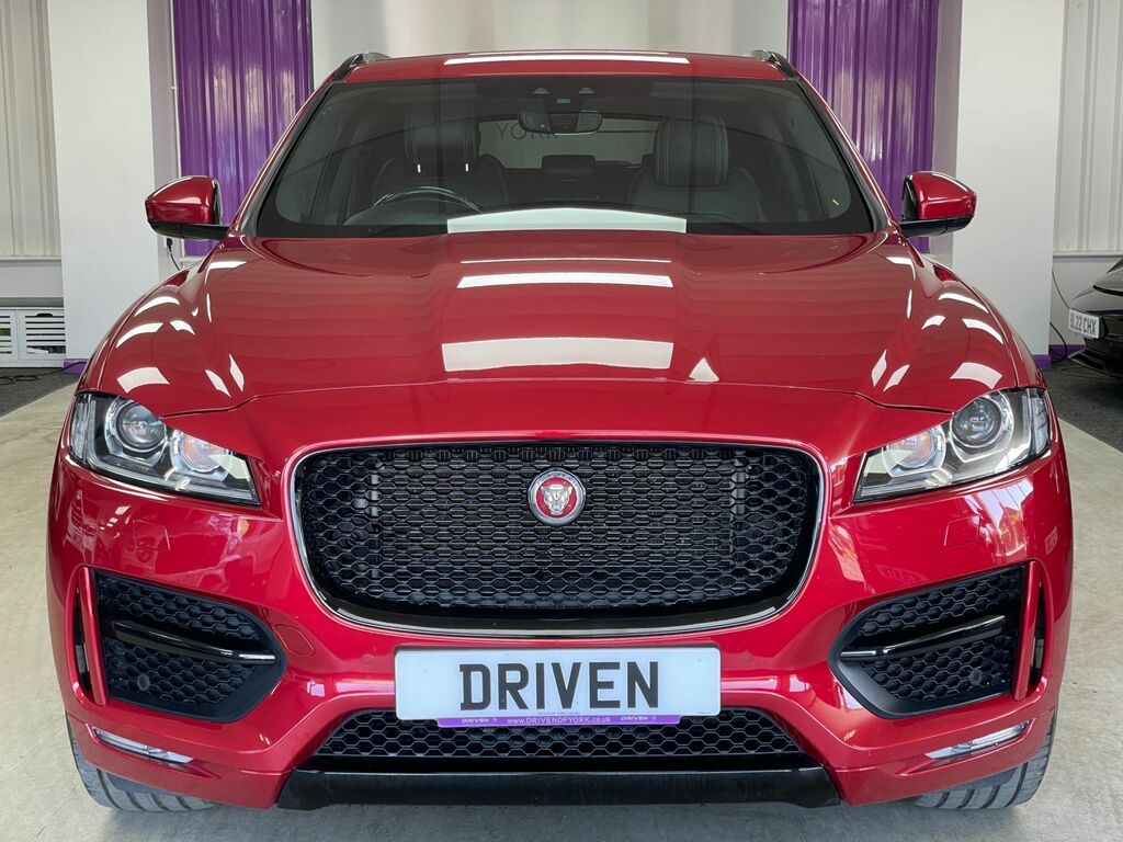 Jaguar F-Pace Diesel S900ASR Red #5