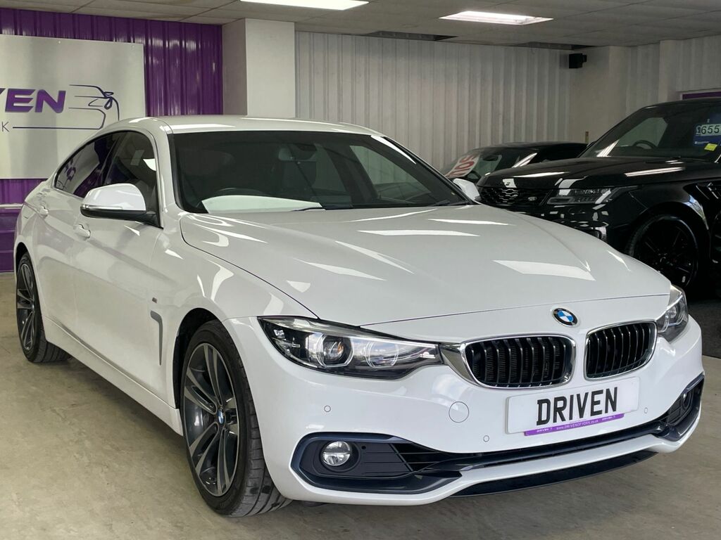 BMW 4 Series Gran Coupe Petrol WF69CVE White #4