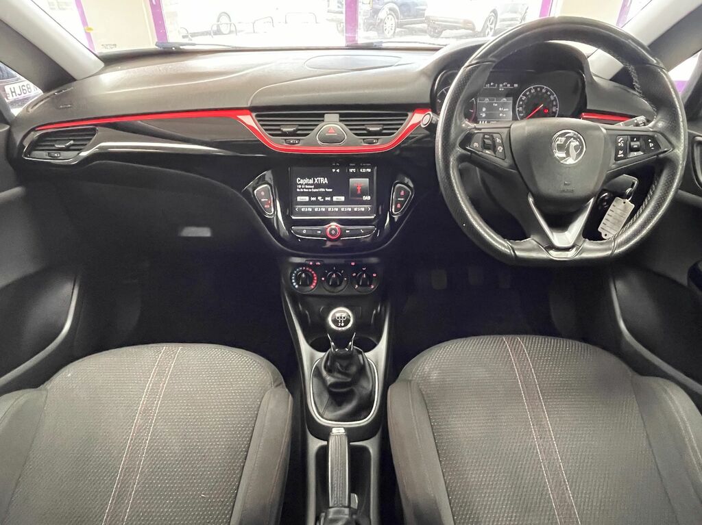 Vauxhall Corsa Petrol VO69YPH Black #2
