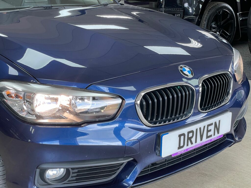 BMW 1 Series Diesel LK68VKZ Blue #3