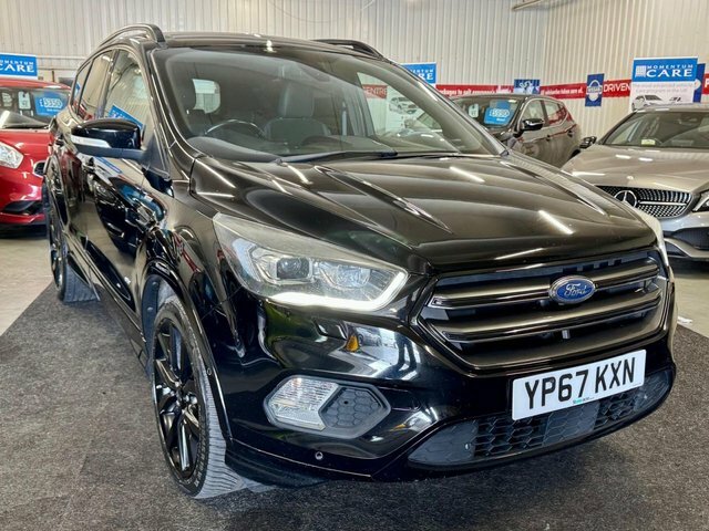 Ford Kuga 2.0 Tdci Ecoblue St-line Suv Awd YP67KXN Black #6