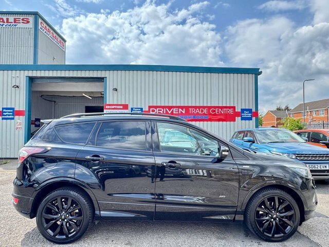 Ford Kuga 2.0 Tdci Ecoblue St-line Suv Awd YP67KXN Black #3