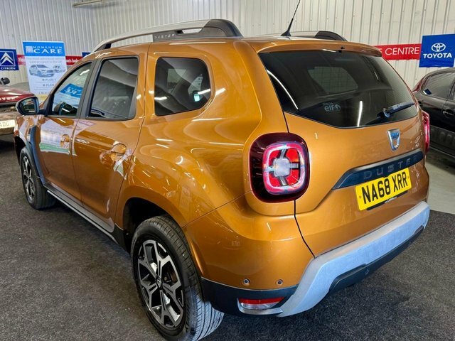 Dacia Duster 1.5 Blue Dci Prestige Suv Euro 6 NA68XRR Orange #4