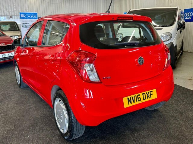 Vauxhall Viva 1.0I Se Hatchback Euro 6 A C NV16DXF Red #4