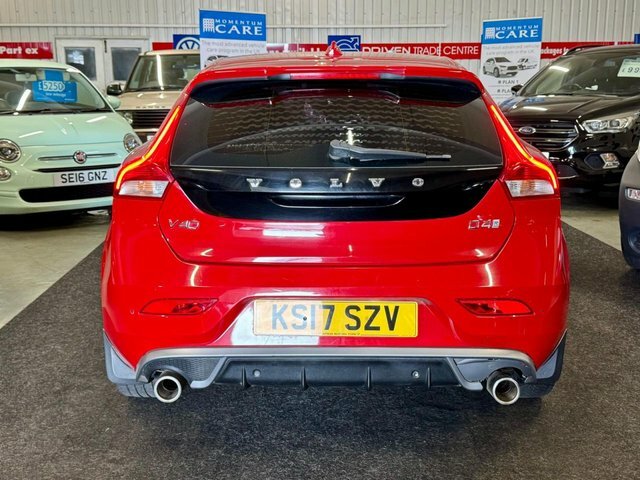 Volvo V40 2.0 D4 R-design Hatchback Euro 6 KS17SZV Red #5