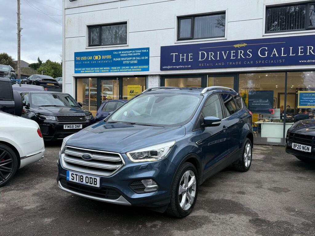 Ford Kuga Suv 2.0 Tdci Titanium X 2Wd Euro 6 Ss 2018 Blue