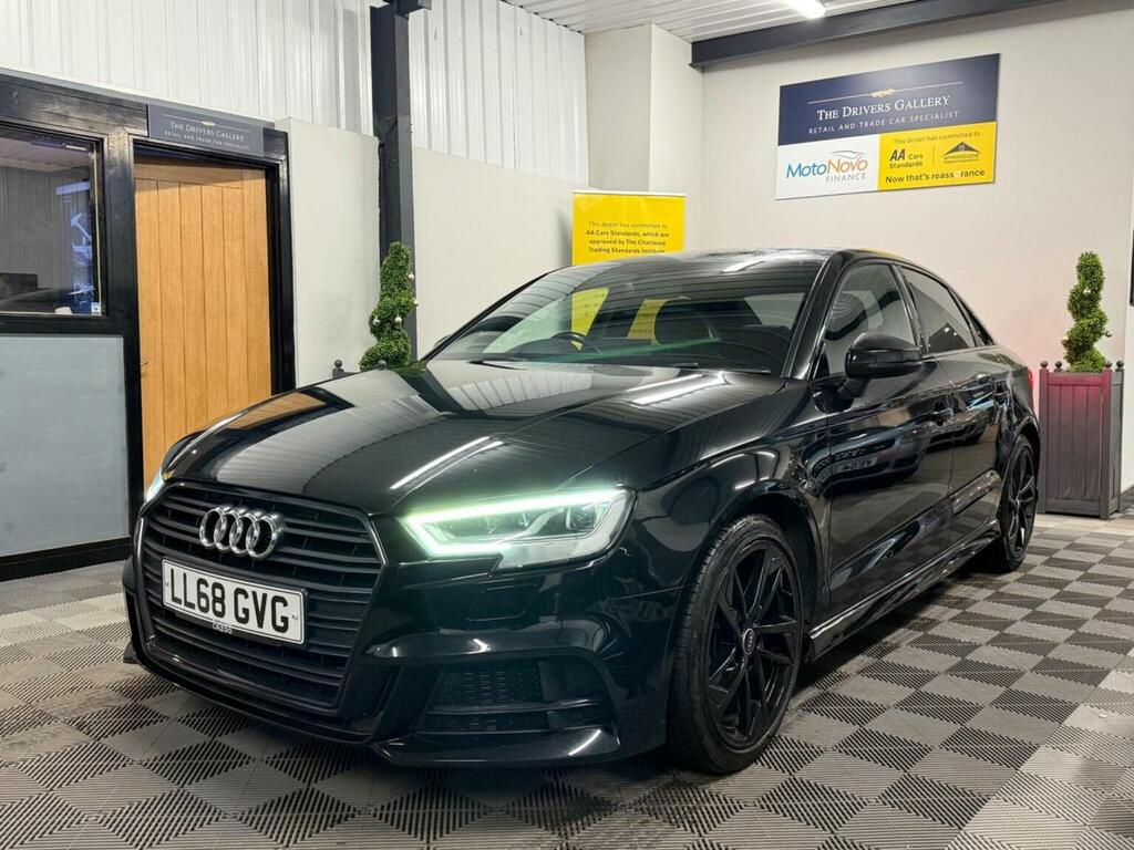 Audi A3 Saloon 1.0 Tfsi 30 Black Edition S Tronic Euro 6 LL68GVG Black #4
