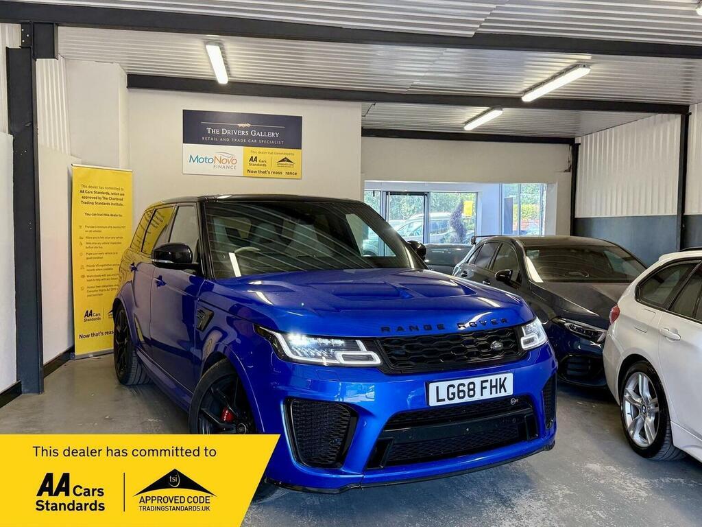 Land Rover Range Rover Sport Suv 5.0 P575 V8 Svr 4Wd Euro 6 Ss 201 Blue